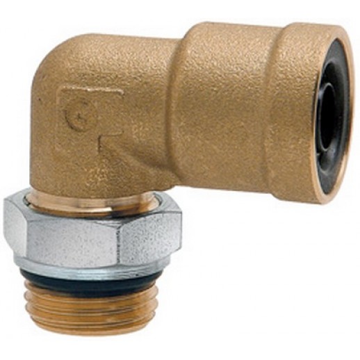 купить Угольник М16хB12 в сборе ( под пластиковую трубку Ф12 ) / Импорт